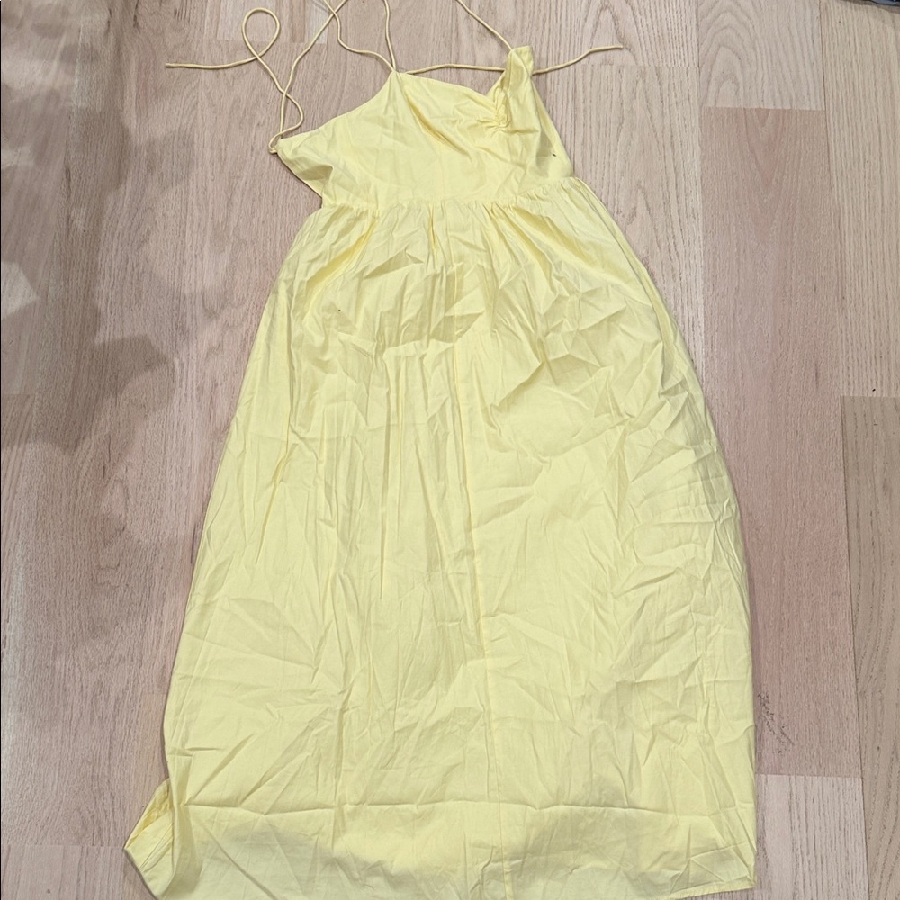 Reformation Yellow Maxi Dress